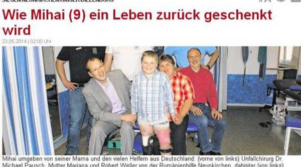 2000 de kilometri de speranta cum a scapat de o viata in caruciorul cu rotile un baietel de numai 9 ani