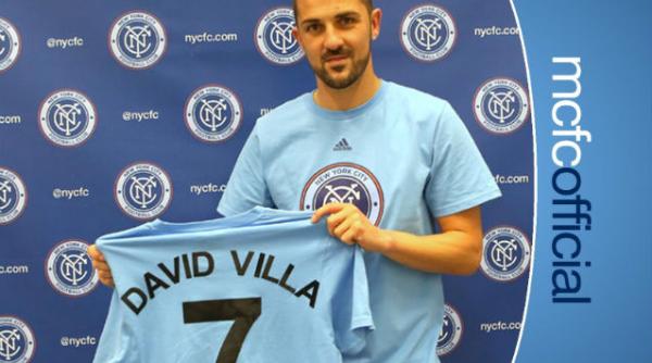 fotbalistul david villa a semnat cu new york city fc