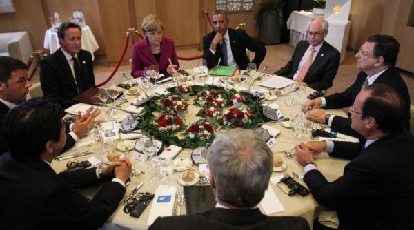 liderii g7 vor sa impuna sanctiuni mai dure impotriva rusiei actiunile de destabilizare a estului ucrainei sunt inacceptabile