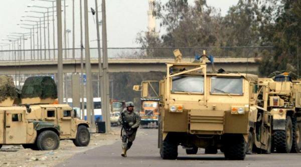 convoi atacat langa bagdad opt membri ai serviciului de protectie au fost uci i