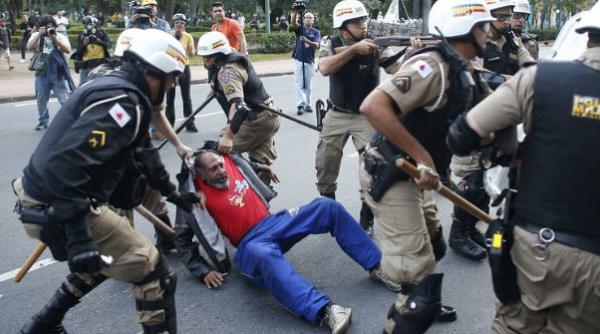 mondialul protestelor noi arestari in cursul manifestatiilor impotriva cupi mondiale