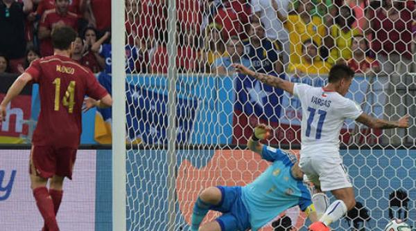 cm 2014 golul doi al chilienilor a generat un sfert de milion de mesaje pe twitter intr un singur minut