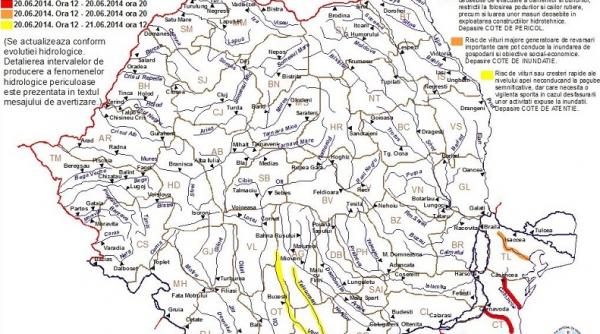 cod rosu de inundatii pentru constanta