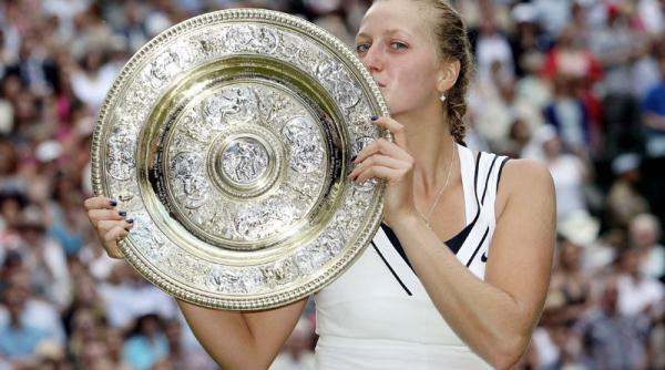 petra kvitova a castigat al doilea sau titlu la wimbledon
