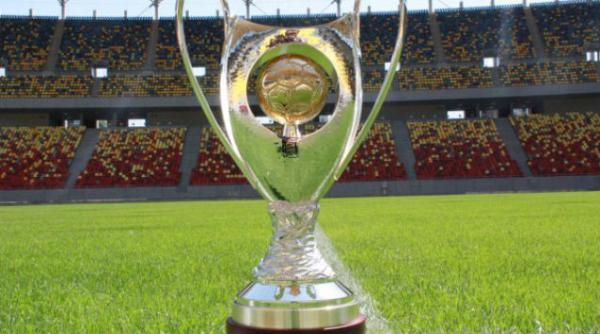 nou trofeu construit pentru supercupa romaniei la fotbal