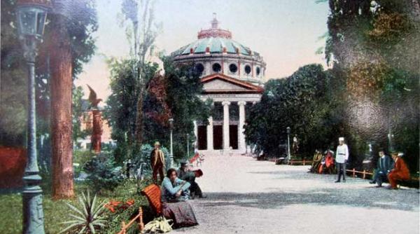 ateneul roman templul din gradina episcopiei