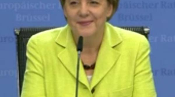 angela merkel cantec aniversare bruxelles