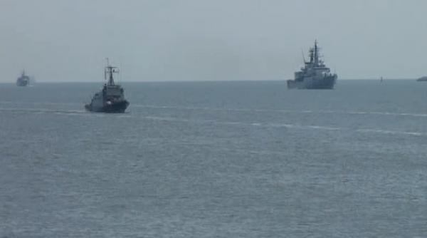 nave nato in portul constan a militarii romani i straini vor cauta incarcaturi explozive pe fundul marii negre
