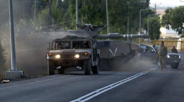 lupte grele intre trupele israeliene si hamas