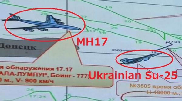 tragedia mh17 oficial rus avion militar ucrainean angajat in zbor in apropierea aeronavei de pasageri cu putin timp inainte de prabusire