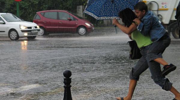 cod galben de ploi descarcari electrice si intensificari ale vantului pentru judetele ilfov si giurgiu