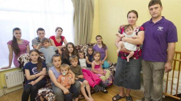 familia toma x autoritatile britanice x ajutor social marea britanie beneficii marea britanie familie numeroasa toma mihai toma veronica marea britanie romania emigrare marea britanie