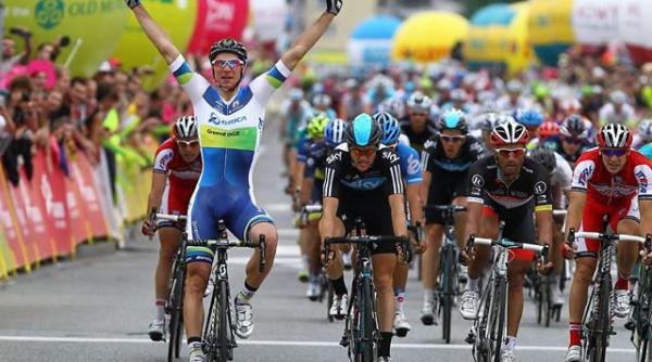 gafa incredibila a unui ciclist video