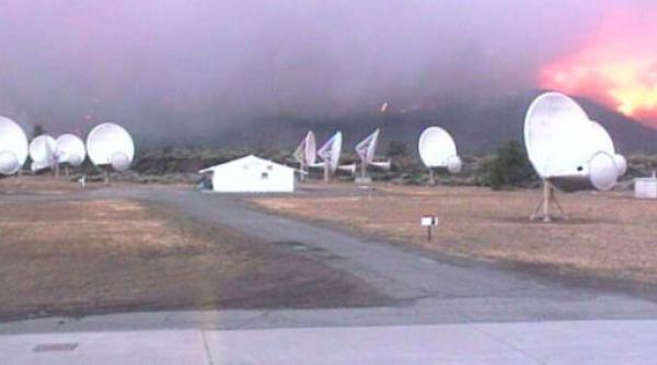 monitorizarea extraterestrilor intrerupta de incendii de vegetatie