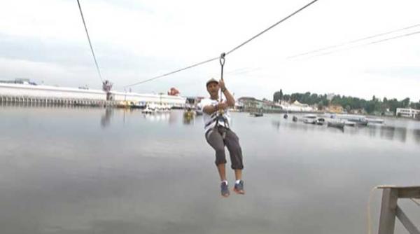 cosmin selesi s a dat cu tiroliana pentru prima data