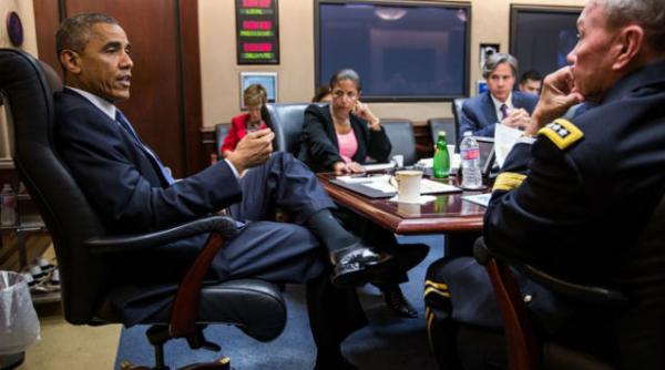 obama nu a fixat o data la care bombardamentul din irak sa inceteze