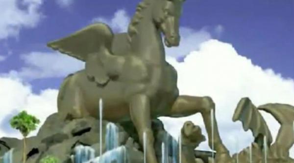 cea mai mare statuie din lume reprezentand un cal inaripat a fost inaugurata in florida