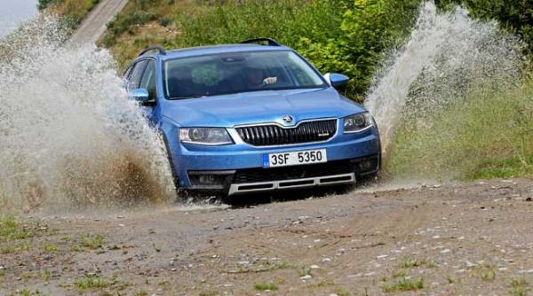 octavia scout te provoaca la offroad