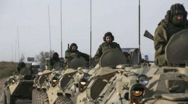 the telegraph un convoi de vehicule blindate si camioane militare rusesti ar fi intrat in ucraina