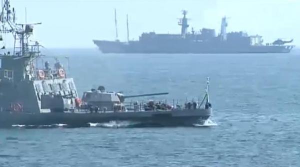 ziua marinei romane mii de militari si zeci de nave de lupta fac spectacol pe marea neagra programul festivitatilor