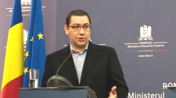 ponta romania sprijina total si neconditionat suveranitatea ucrainei