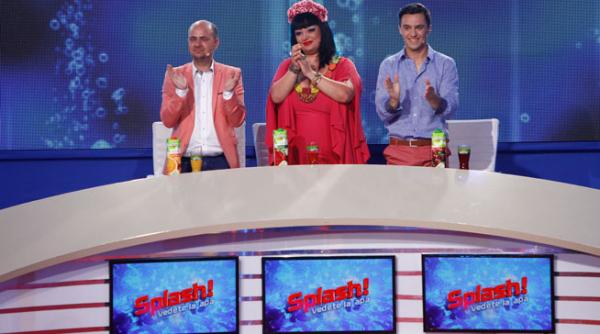 sarituri periculoase i amenin ari la adresa juriului in cea de a doua semifinala splash vedete la apa