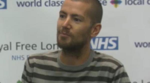 pacient englez ebola externat