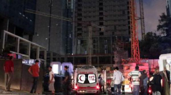 cel putin 10 muncitori in constructii si au pierdut viata pe un santier din istanbul