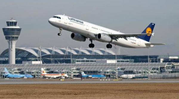risc major de anulare a tuturor zborurilor lufthansa pe aeroportul din munchen