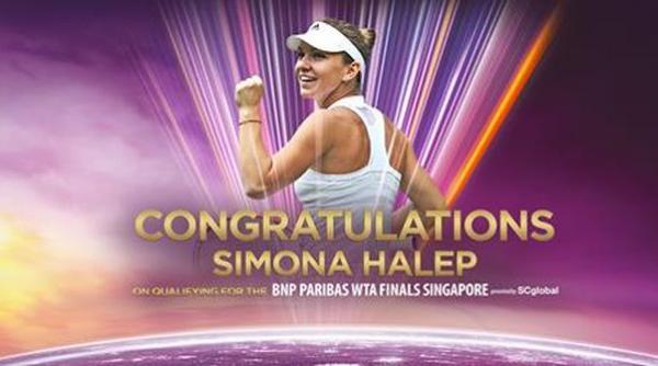 simona halep s a calificat la turneul campioanelor de la singapore