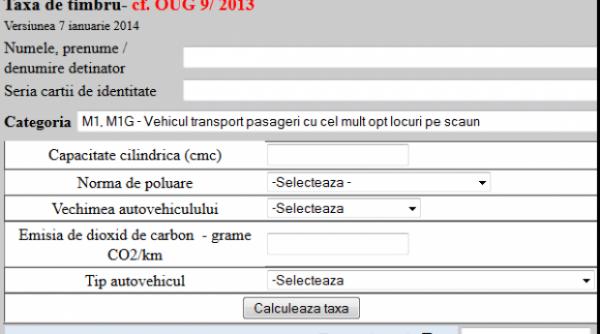 taxa auto 2014 cine nu plateste timbrul de mediu cum poti scapa de apasatoarea taxa