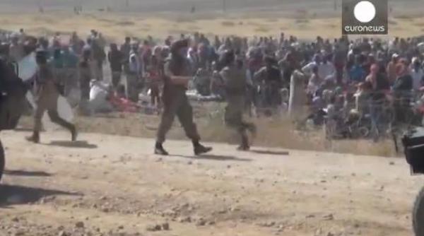 video in 48 de ore peste 100 000 de refugiati sirieni au fugit in turcia de frica statului islamic tinerii vor sa se intoarca sa lupte