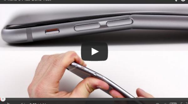 iphone 6 se indoaie la altii e doar curbat