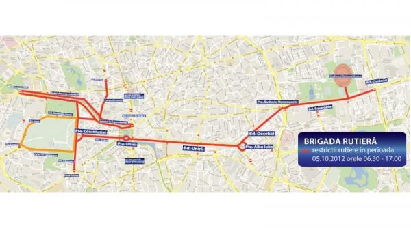 maratonul international bucuresti restrictioneaza in weekend traficul in capitala zonele afectate