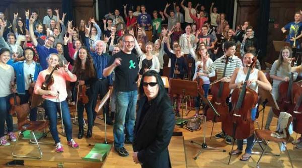 muzica clasica inainte de showul manowar