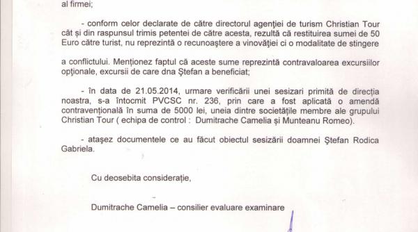 o turista romanca a invins una dintre cele mai mari agentii de turism