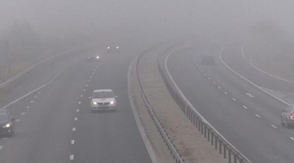 cod galben de ceata in 13 jude e inclusiv autostrada soarelui zonele afectate