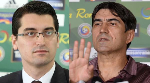 echipa nationala fara selectioner burleanu si piturca sustin o conferinta de presa astazi de la ora 17 00