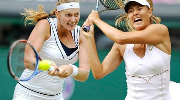 turneul campioanelor kvitova a invins o pe sarapova in doua seturi dupa doar o ora si 16 minute de joc