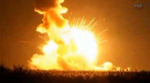 explozia rachetei antares e ec spatial american cu motor rusesc i componente ucrainiene