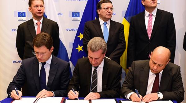 ucraina rusia si uniunea europeana acord pentru livrarea gazelor rusesti