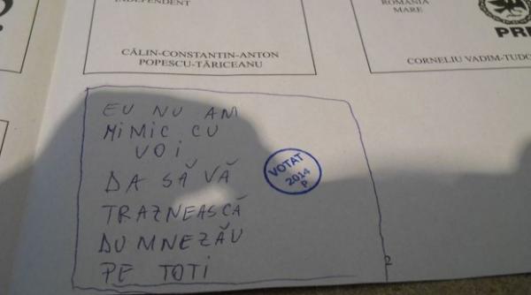 foto viral pe facebook mesajul unui alegator pentru candida ii la pre edin ie
