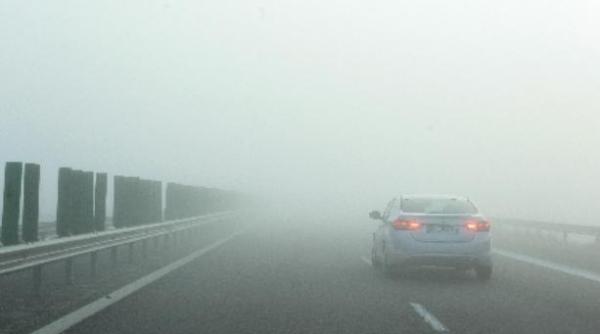 cod galben de ceata pentru bucuresti si autostrazile a1 a2 si a3 pana la ora 10 00