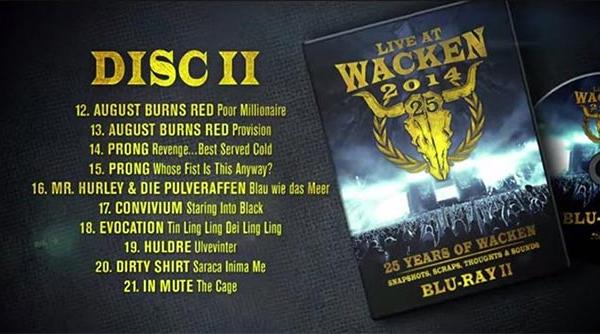 dirty shirt e pe dvd ul 25 years of wacken