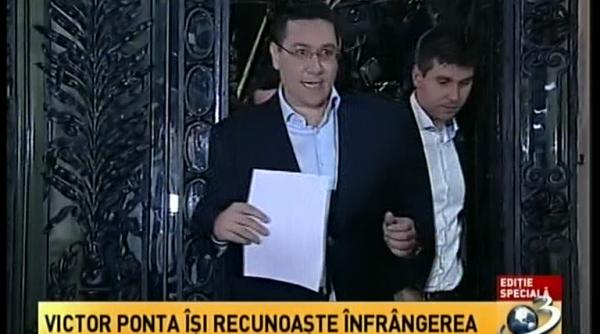 ponta poporul are intotdeauna dreptate l am sunat pe dl iohannis si l am felicitat pentru victorie video