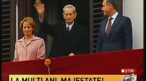 regele mihai i sarbatorit la palatul elisabeta