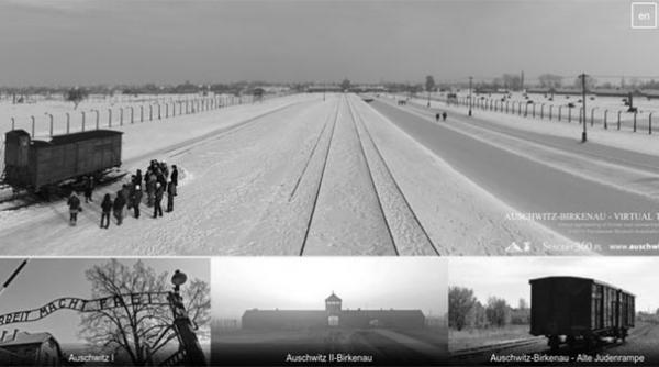 lagarul de la auschwitz birkenau poate fi vizitat si virtual