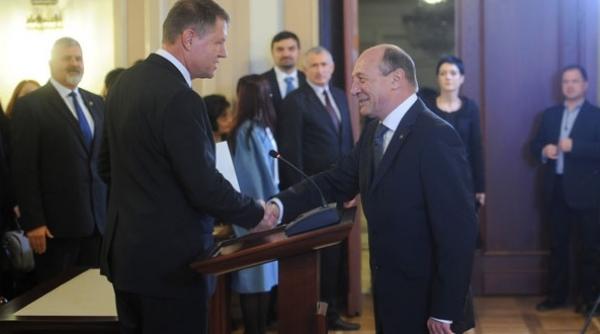 intalnire basescu iohannis la ora 17 00 la palatul cotroceni