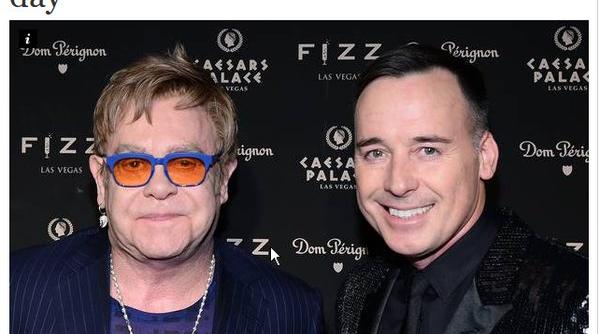 elton john s a casatorit cu alesul inimii sale producatorul canadian de film david furnish