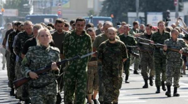 schimb de prizonieri intre kiev si separatistii prorusi
